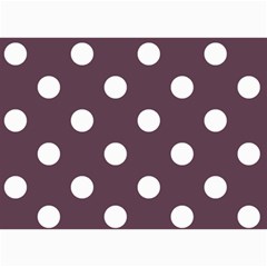 Polka Dots 7 x5  Photo Card - 2