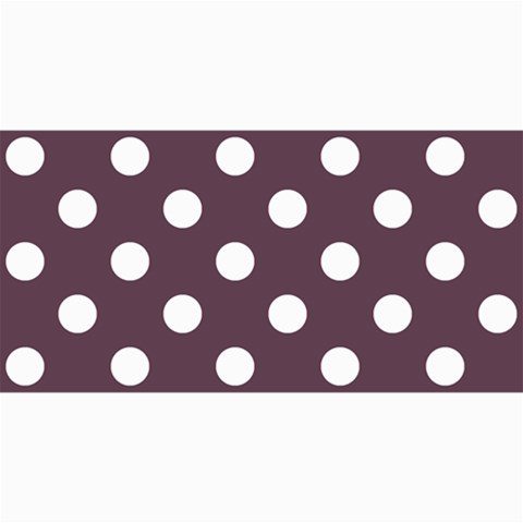 Polka Dots 8 x4  Photo Card - 2