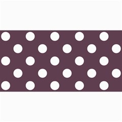Polka Dots 8 x4  Photo Card - 2