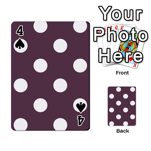 Polka Dots Front - Spade4