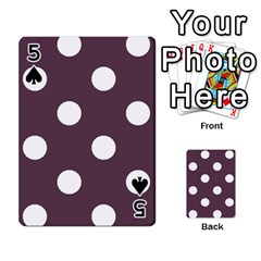 Polka Dots Front - Spade5