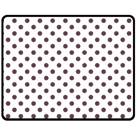 Polka Dots 60 x50  Blanket Front