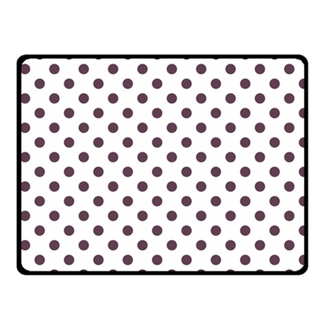 Polka Dots 50 x40  Blanket Front