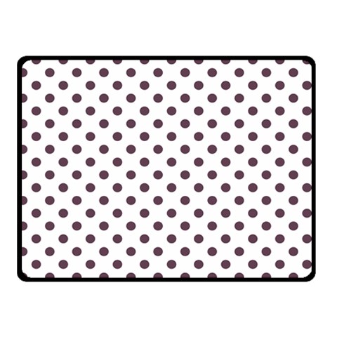Polka Dots 45 x34  Blanket Front