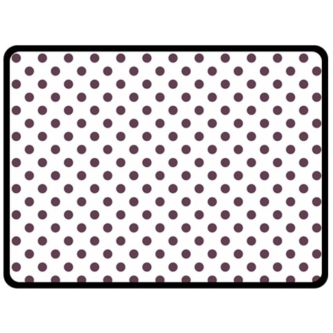 Polka Dots 80 x60  Blanket Back