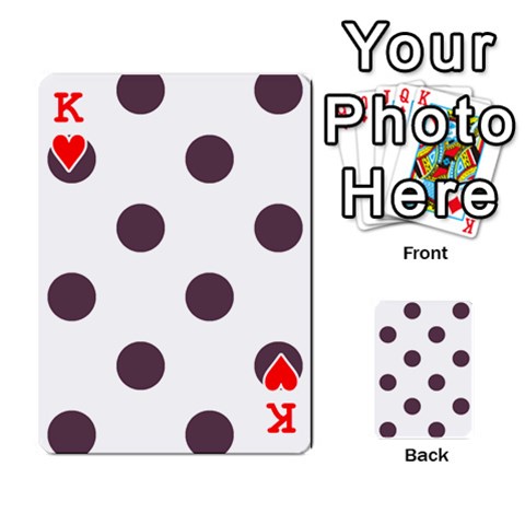 King Polka Dots Front - HeartK