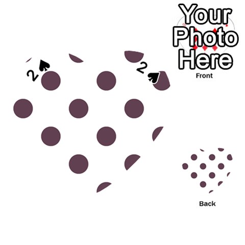 Polka Dots Front - Spade2