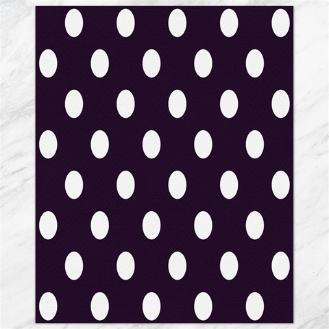 Polka Dots 10.95 x13.48  Canvas - 1
