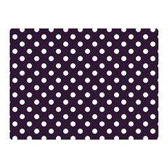 Polka Dots 35 x27  Blanket Back