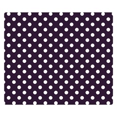 Polka Dots 50 x40  Blanket Back