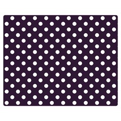 Polka Dots 60 x50  Blanket Back