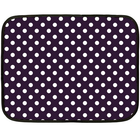 Polka Dots 35 x27  Blanket Front