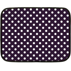 Polka Dots 35 x27  Blanket Back