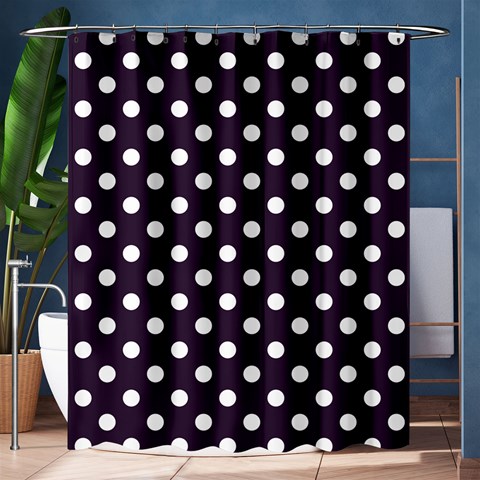Polka Dots 60 x72  Curtain