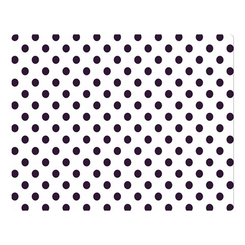 Polka Dots 80 x60  Blanket Front