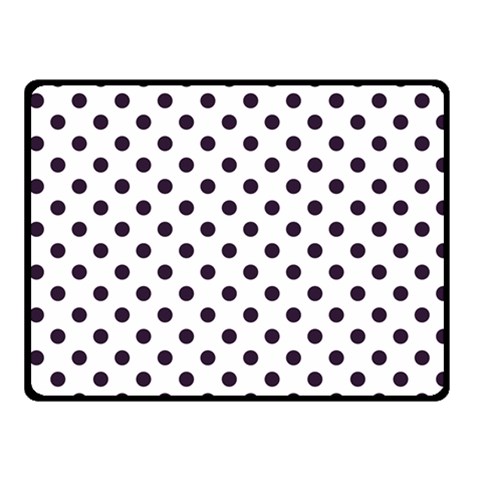 Polka Dots 50 x40  Blanket Front