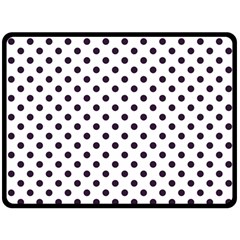 Polka Dots 80 x60  Blanket Back