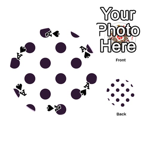 Ace Polka Dots Front - SpadeA