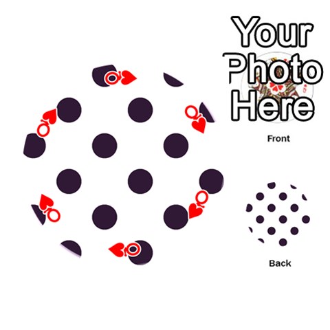 Queen Polka Dots Front - HeartQ
