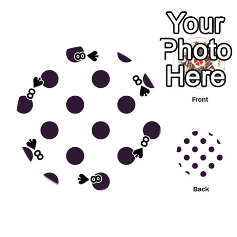 Polka Dots Front - Spade8