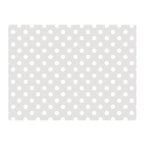 Polka Dots 35 x27  Blanket Front