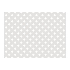 Polka Dots 35 x27  Blanket Front