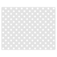 Polka Dots 60 x50  Blanket Back
