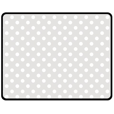 Polka Dots 60 x50  Blanket Front