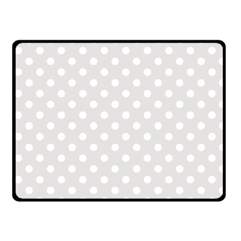 Polka Dots 50 x40  Blanket Front