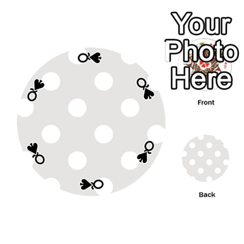 Queen Polka Dots Front - SpadeQ