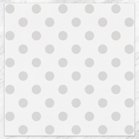 Polka Dots 15.2 x15.41  Canvas - 1
