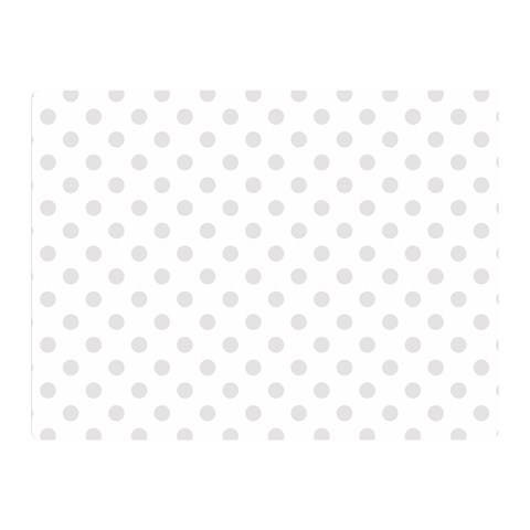 Polka Dots 35 x27  Blanket Front
