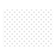Polka Dots 35 x27  Blanket Back