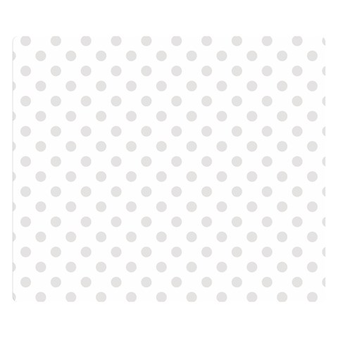 Polka Dots 50 x40  Blanket Front
