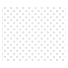 Polka Dots 50 x40  Blanket Back