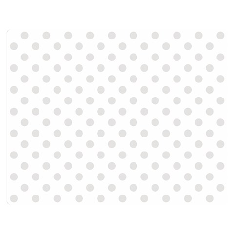 Polka Dots 60 x50  Blanket Front