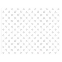 Polka Dots 60 x50  Blanket Back