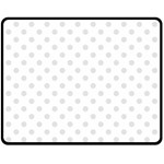 Polka Dots - Platinum Gray on White Fleece Blanket (Medium) (One Side)