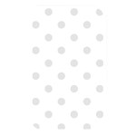 Polka Dots - Platinum Gray on White Memory Card Reader (Rectangular)