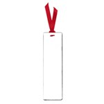 Polka Dots - Platinum Gray on White Small Book Mark