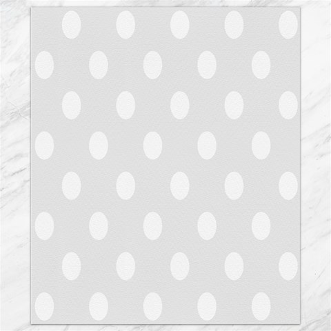 Polka Dots 8.15 x9.66  Canvas - 1