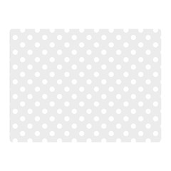 Polka Dots 35 x27  Blanket Front
