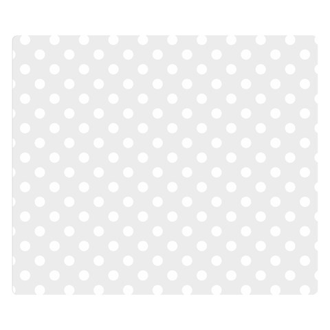 Polka Dots 50 x40  Blanket Back