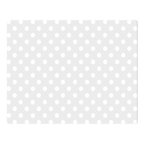 Polka Dots 80 x60  Blanket Front
