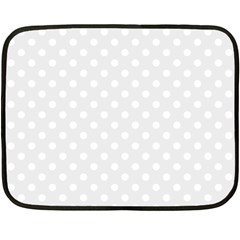 Polka Dots 35 x27  Blanket Front