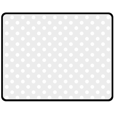 Polka Dots 60 x50  Blanket Front