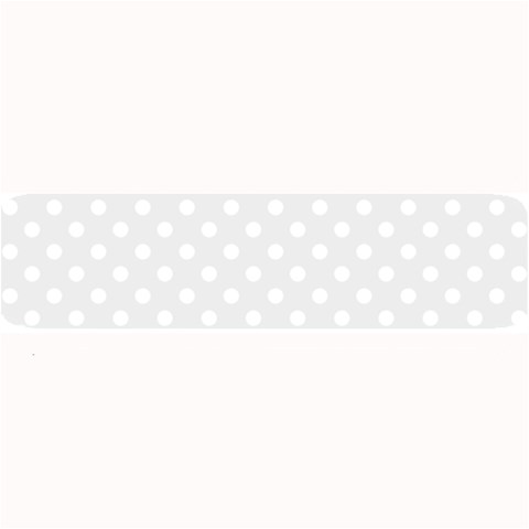 Polka Dots 32 x8.5  Bar Mat