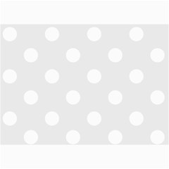 Polka Dots 7 x5  Photo Card - 2