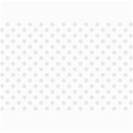 Polka Dots - Pale Gray on White Collage 12  x 18 