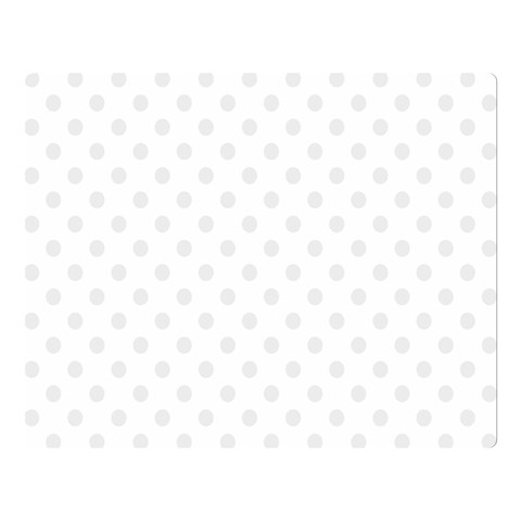 Polka Dots 80 x60  Blanket Front